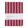A - Journal - DIARY 2026 Tagebuch • Stripes Pink Red - Tagebuch - ROSA ECK Concept Store