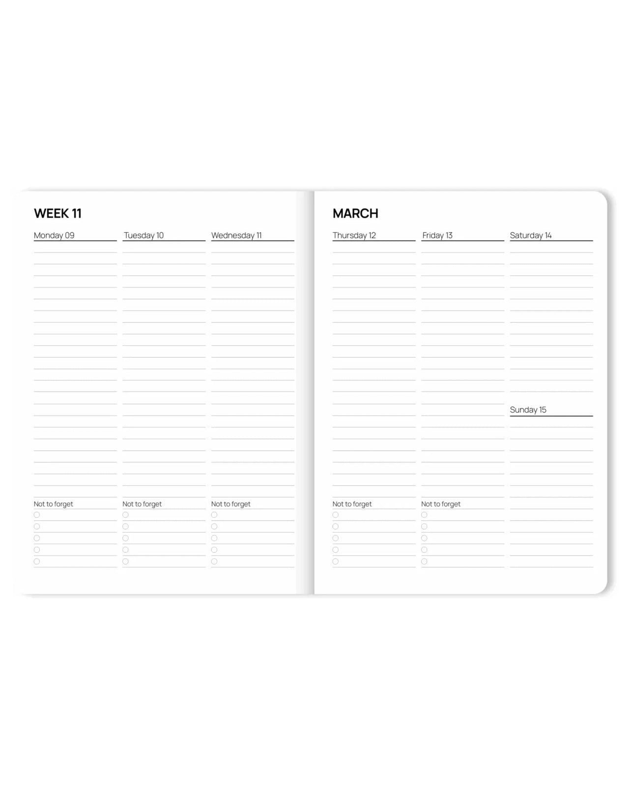 A - Journal - DIARY 2026 Tagebuch • Sun Lavender - Tagebuch - ROSA ECK Concept Store