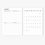 A - Journal - DIARY 2026 Tagebuch/Kalender • Checkered Palm - Tagebuch - ROSA ECK