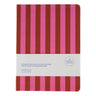 A-Journal - DIARY Tagebuch für 2026/2027 • Pink Stripes - ROSA ECK