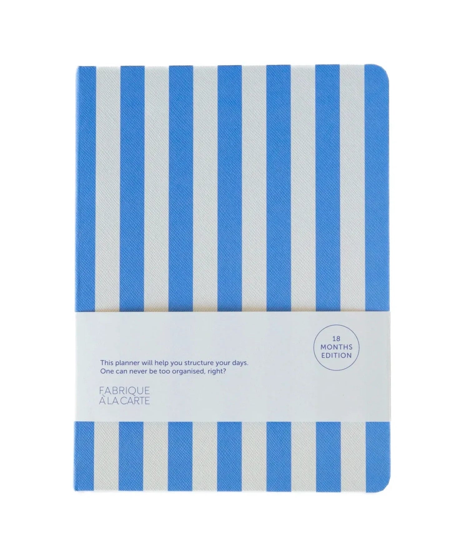 A-Journal - DIARY Tagebuch für 2026/2027 • Stripes Lavender Blue - ROSA ECK