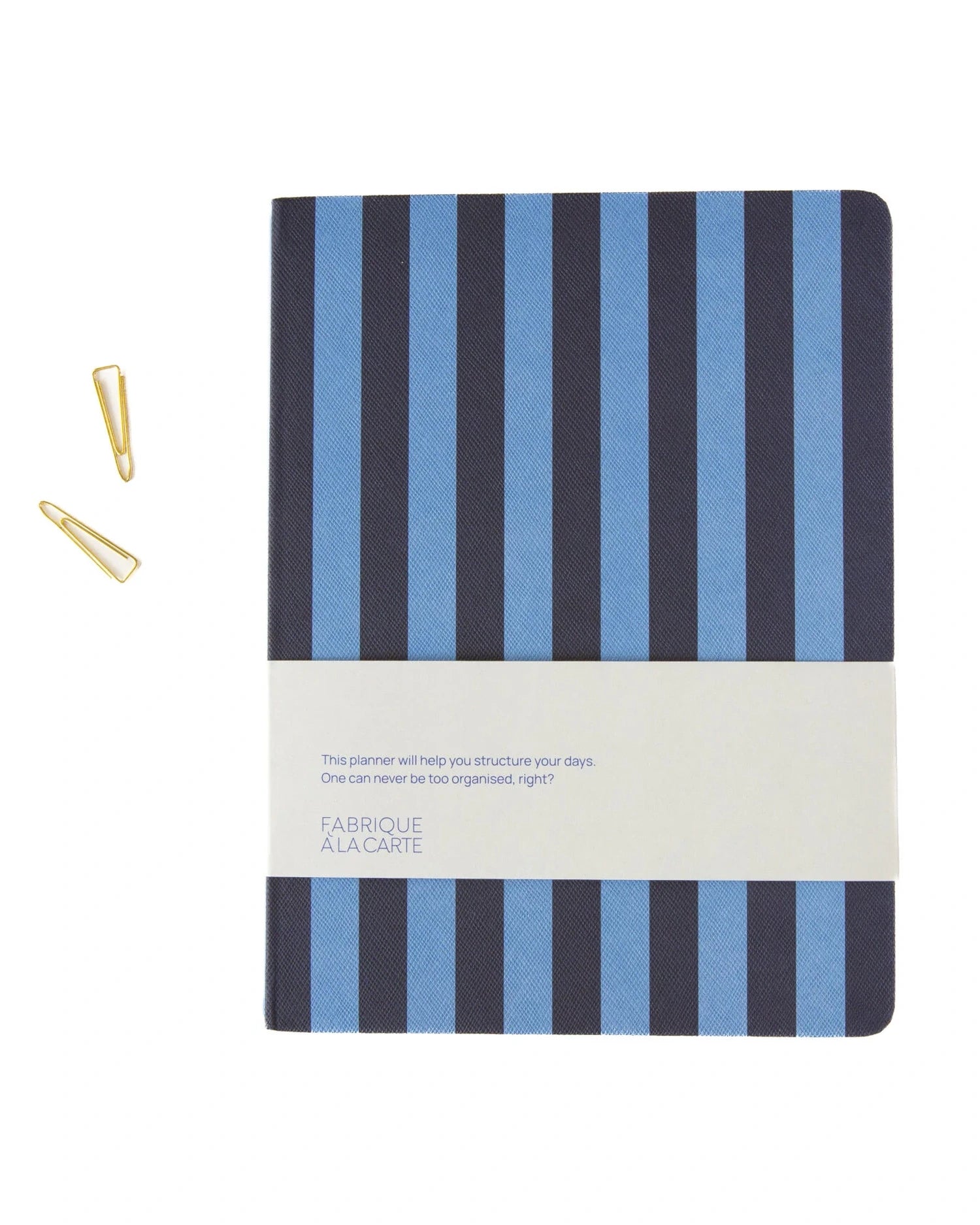 A-Journal - DIARY Tagebuch für 2027 • Blue Stripes - ROSA ECK
