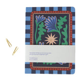 A-Journal - DIARY Tagebuch für 2027 • Flowers Blue - ROSA ECK