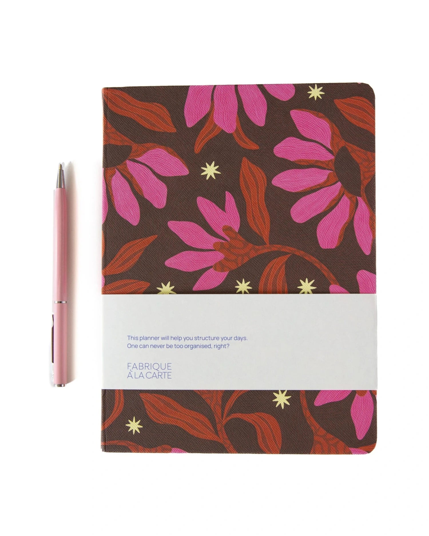A-Journal - DIARY Tagebuch für 2027 • Flowers Pink - ROSA ECK