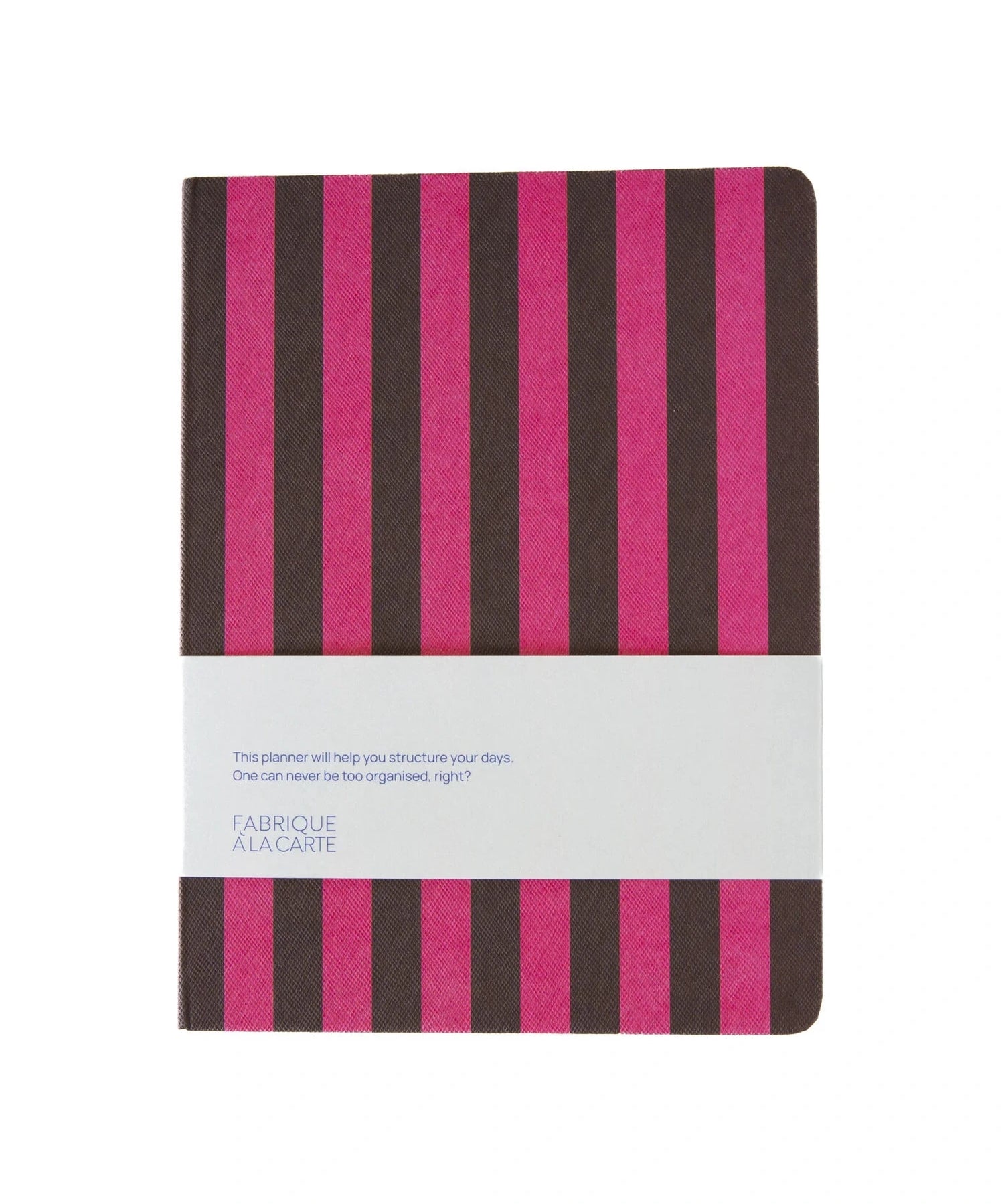 A-Journal - DIARY Tagebuch für 2027 • Pink Stripes - ROSA ECK
