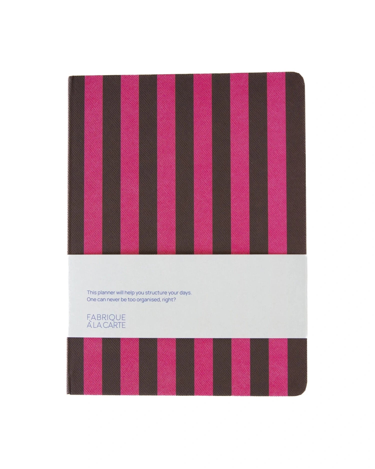 A-Journal - DIARY Tagebuch für 2027 • Pink Stripes - ROSA ECK