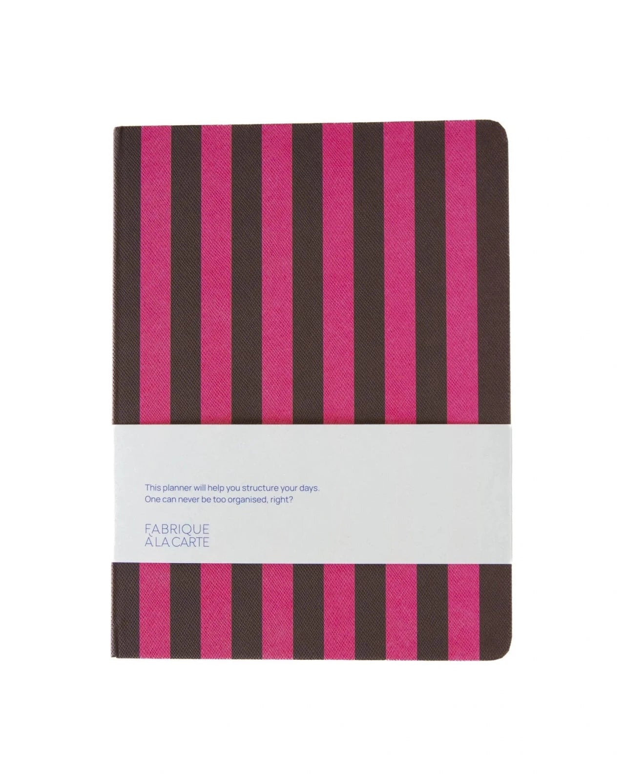 A-Journal - DIARY Tagebuch für 2027 • Pink Stripes - ROSA ECK