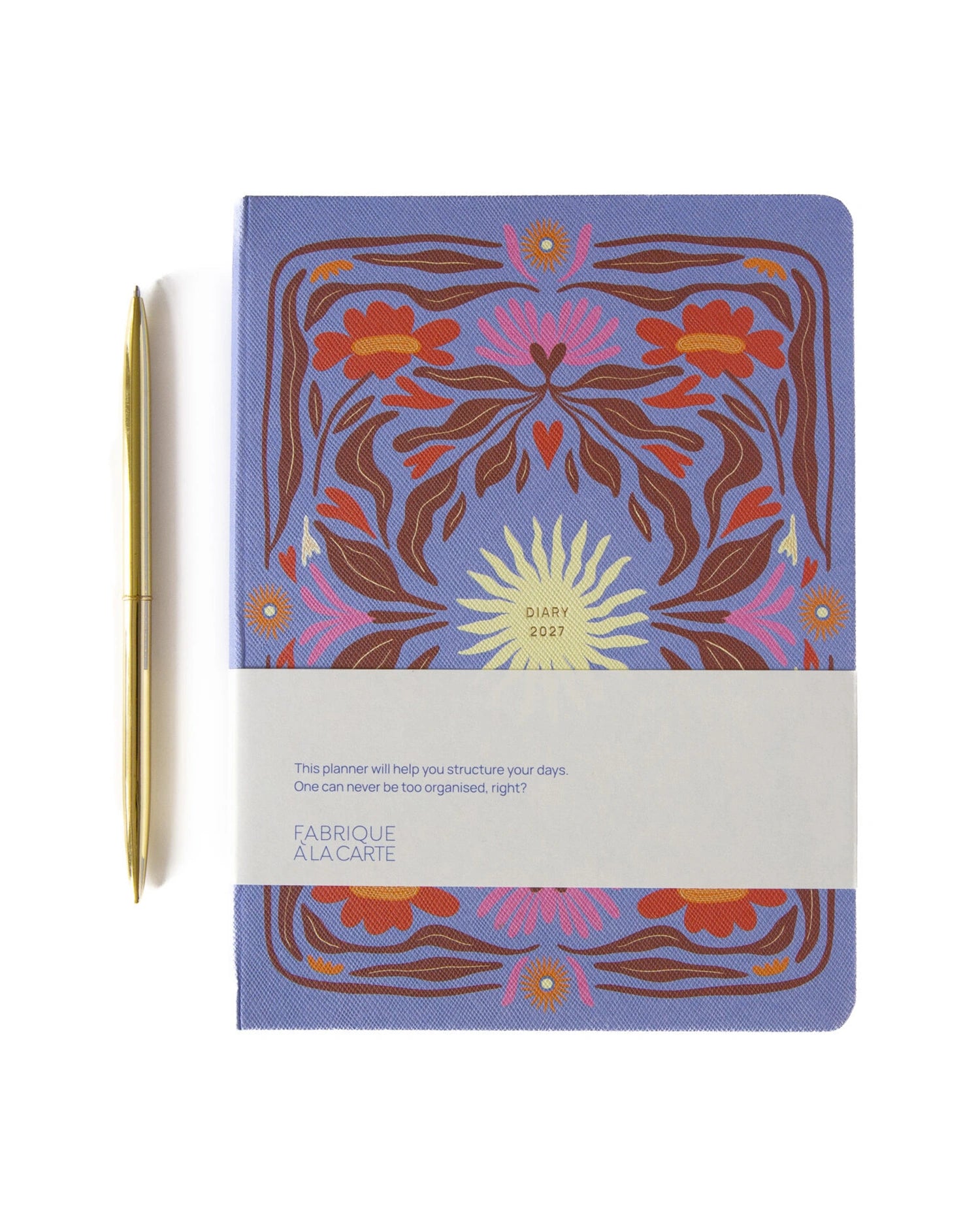 A-Journal - DIARY Tagebuch für 2027 • Sun Lavender - ROSA ECK