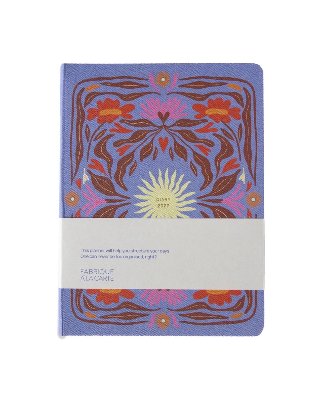 A-Journal - DIARY Tagebuch für 2027 • Sun Lavender - ROSA ECK