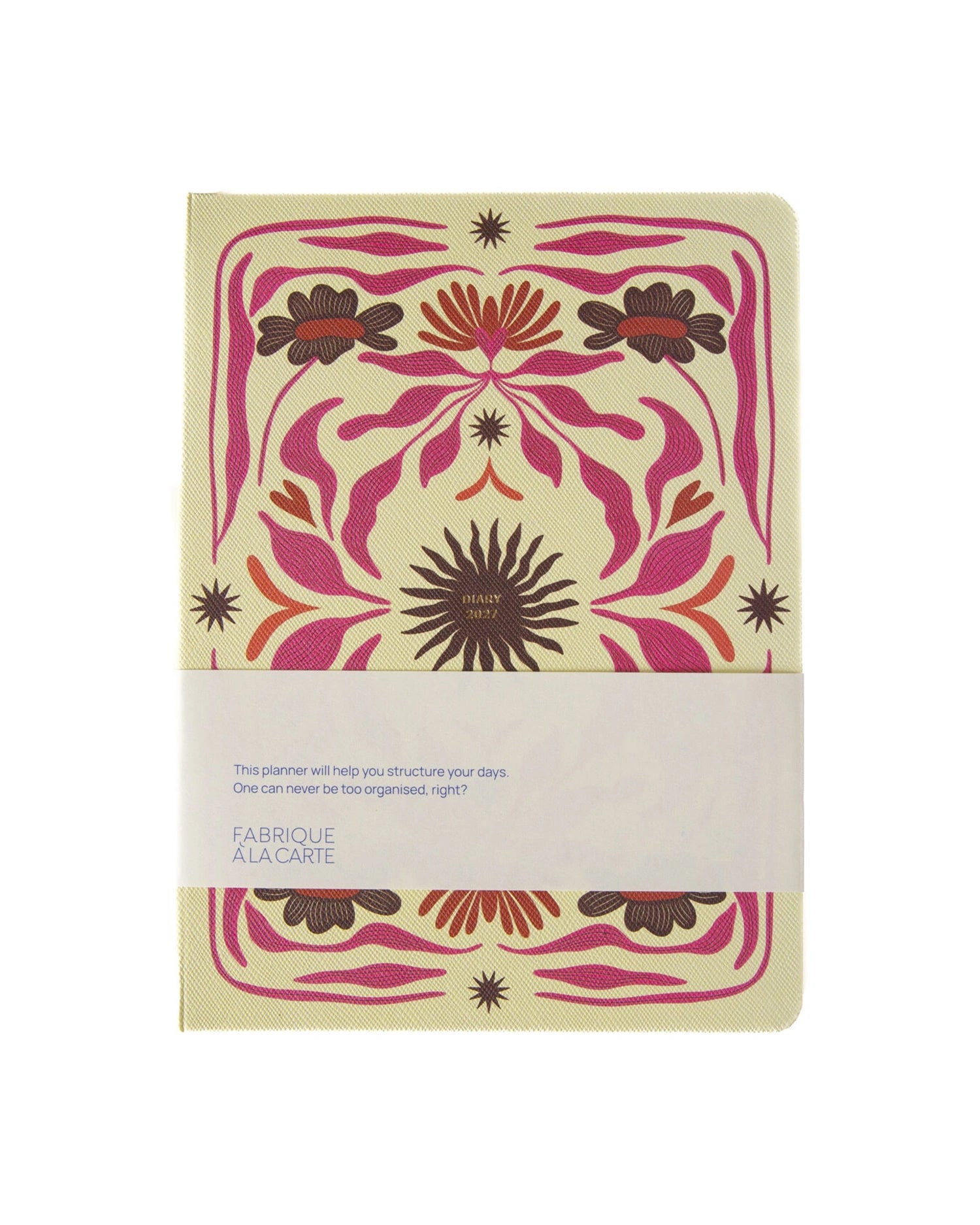 A-Journal - DIARY Tagebuch für 2027 • Sun Vanille - ROSA ECK