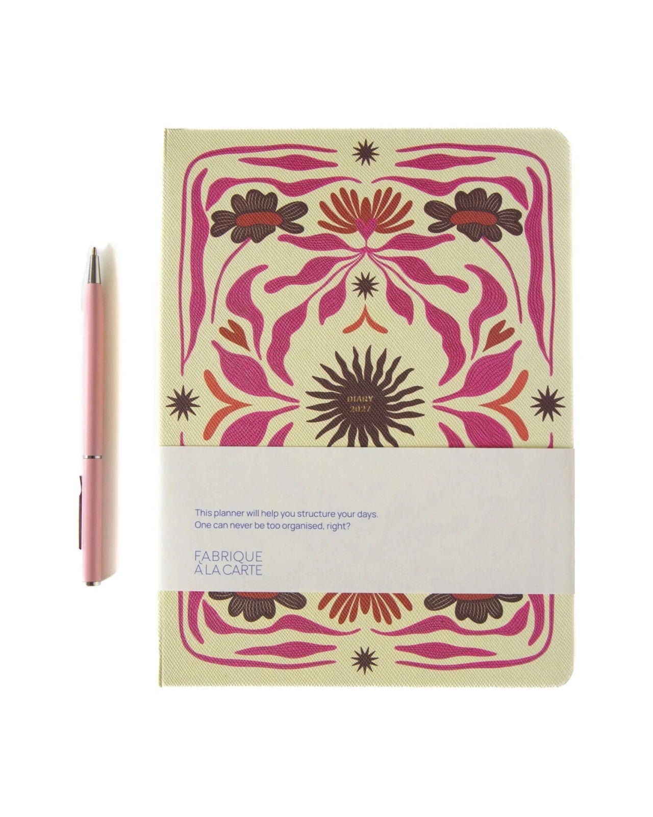 A-Journal - DIARY Tagebuch für 2027 • Sun Vanille - ROSA ECK