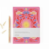 A - Journal - DIARY Tagebuch für 18 Monate (2025/2026) • Sun Pink - Notizbuch - ROSA ECK Concept Store