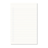 A-Journal - EVERYDAY LISTS Notizblock • Dark Blue Light Blue - ROSA ECK