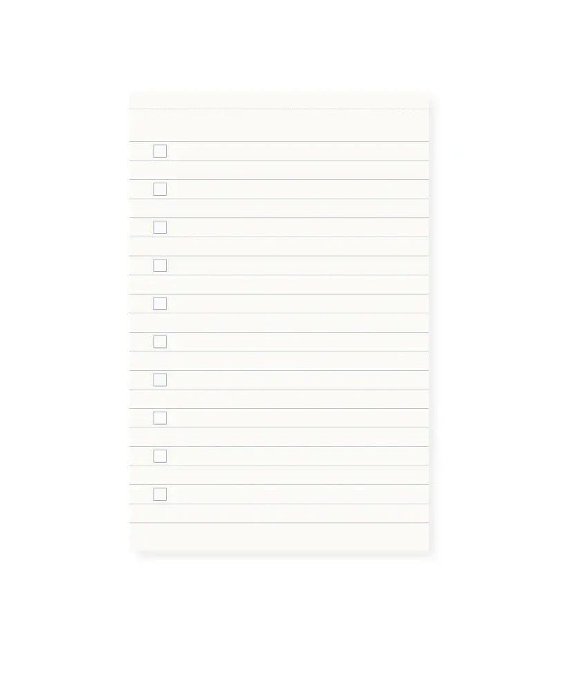 A - Journal - EVERYDAY LISTS Notizblock • Flow Mint - Notizblock - ROSA ECK Concept Store