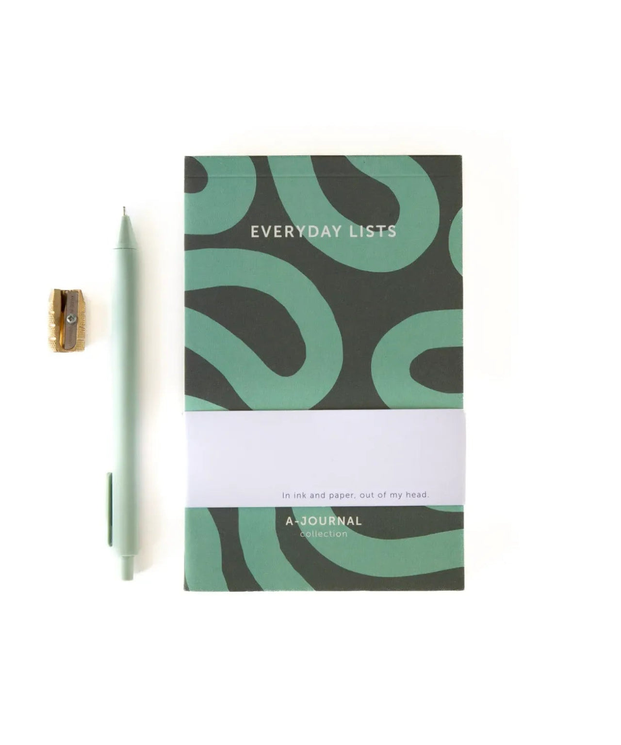A - Journal - EVERYDAY LISTS Notizblock • Flow Mint - Notizblock - ROSA ECK Concept Store