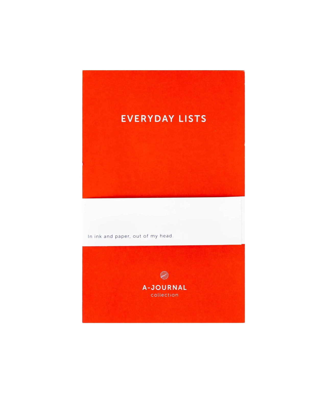 A - Journal - EVERYDAY LISTS Notizblock • Red - Notizblock - ROSA ECK Concept Store