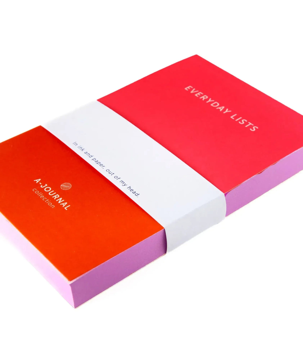 A - Journal - EVERYDAY LISTS Notizblock • Red - Notizblock - ROSA ECK Concept Store