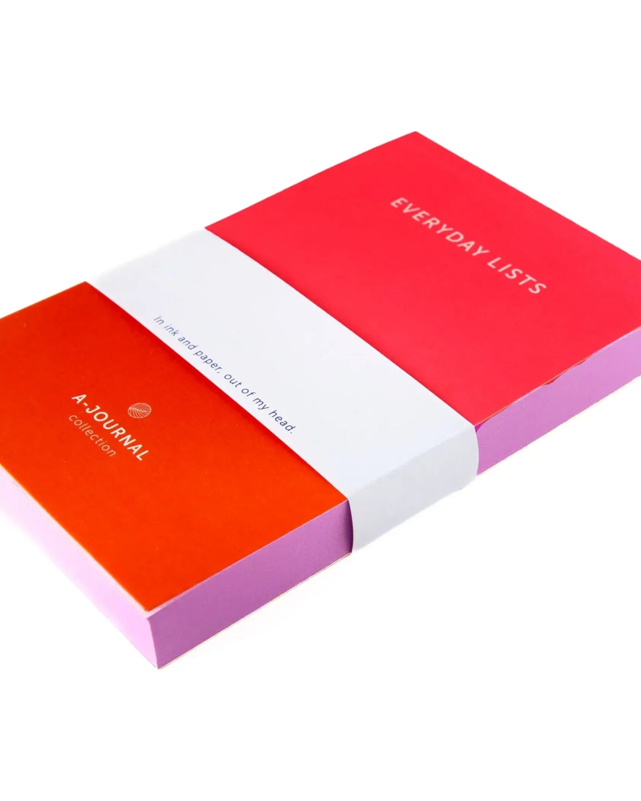 A - Journal - EVERYDAY LISTS Notizblock • Red - Notizblock - ROSA ECK Concept Store