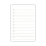 A - Journal - EVERYDAY LISTS Notizblock • Red - Notizblock - ROSA ECK Concept Store