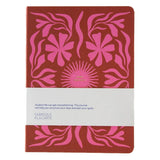 A-Journal - FABRIQUE Schulplaner für 2026/2027 • Sun Flow Pink - ROSA ECK