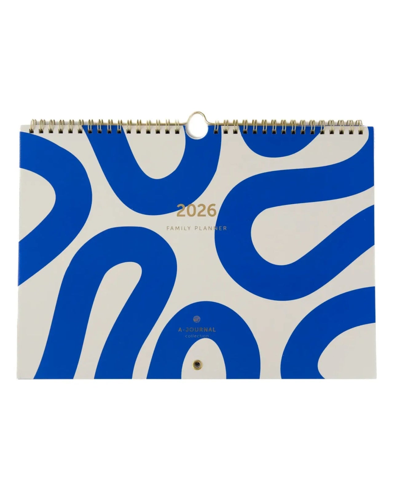 A - Journal - FAMILY PLANNER 2026 Terminplaner • Flow Blue - Terminplaner - ROSA ECK Concept Store