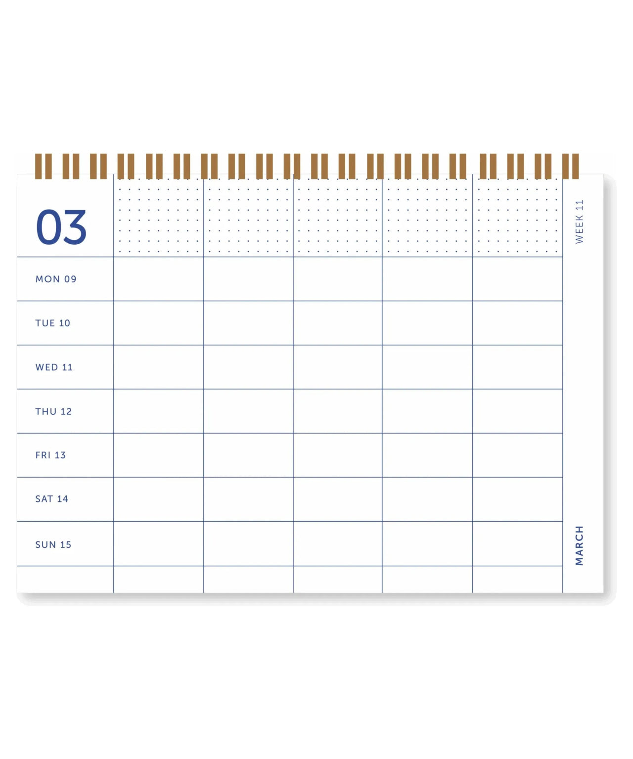 A - Journal - FAMILY PLANNER 2026 Terminplaner • Flow Blue - Terminplaner - ROSA ECK Concept Store