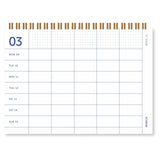A - Journal - FAMILY PLANNER 2026 Terminplaner • Flow Blue - Terminplaner - ROSA ECK Concept Store