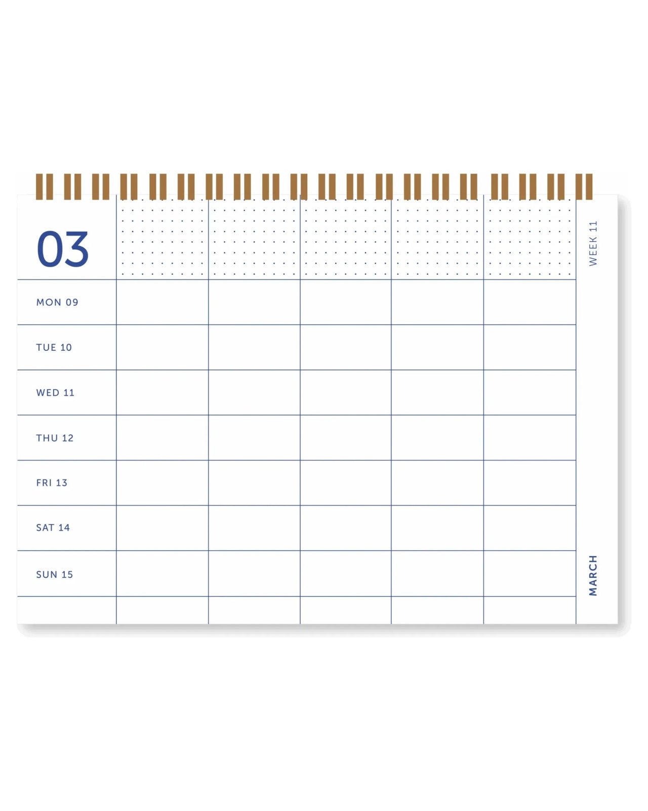 A - Journal - FAMILY PLANNER 2026 Terminplaner • Flow Blue - Terminplaner - ROSA ECK Concept Store