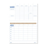 A-Journal - FAMILY PLANNER Familienplaner für 2027 • Flow Blue - ROSA ECK