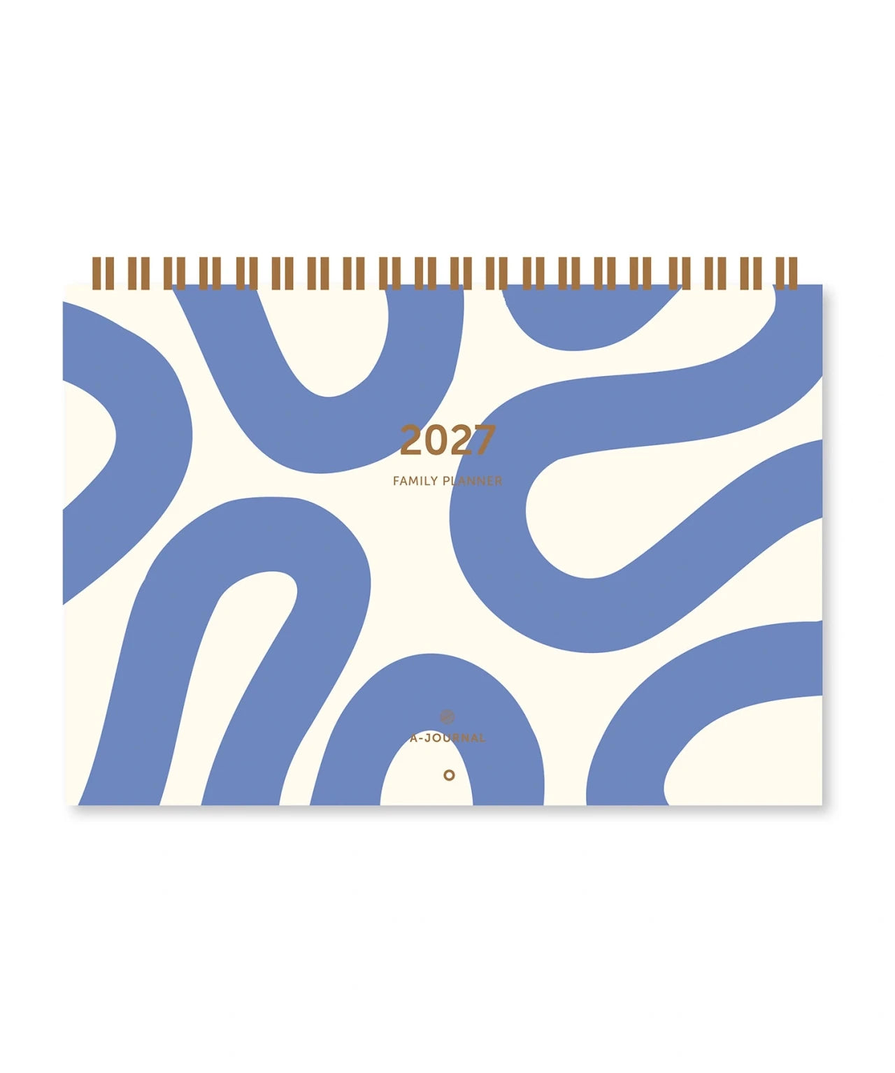 A-Journal - FAMILY PLANNER Familienplaner für 2027 • Flow Blue - ROSA ECK