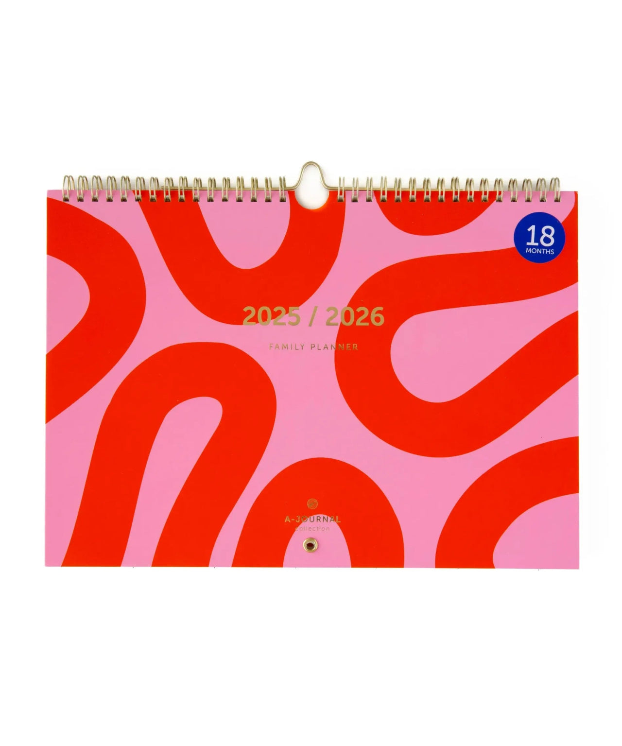 A - Journal - FAMILY PLANNER Terminplaner (2025/2026) • Flow Pink - Terminplaner - ROSA ECK Concept Store