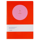 A - Journal - Großes Zeichenbuch (A4) • Circle Pink Red - Notizbuch - ROSA ECK Concept Store