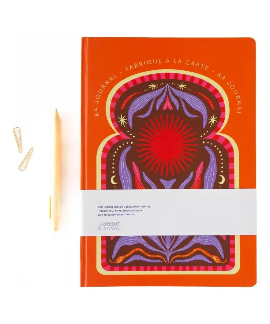 A - Journal - Großes Zeichenbuch (A4) • Sun - Notizbuch - ROSA ECK Concept Store