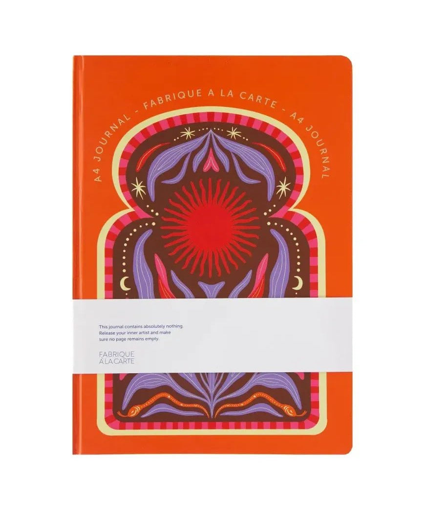 A - Journal - Großes Zeichenbuch (A4) • Sun - Notizbuch - ROSA ECK Concept Store