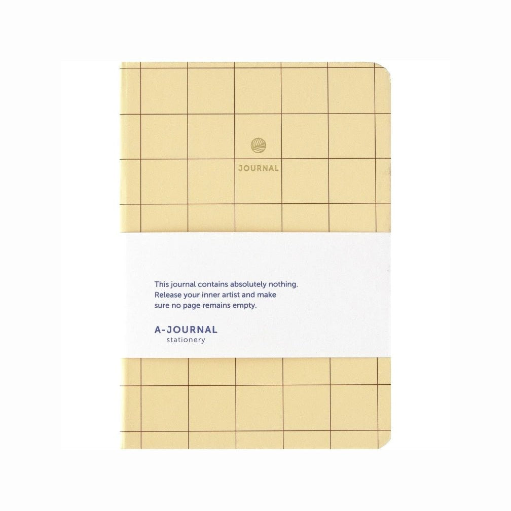 A - Journal - JOURNAL Kleines Notizbuch (A6) • Checkered - Notizbuch - ROSA ECK