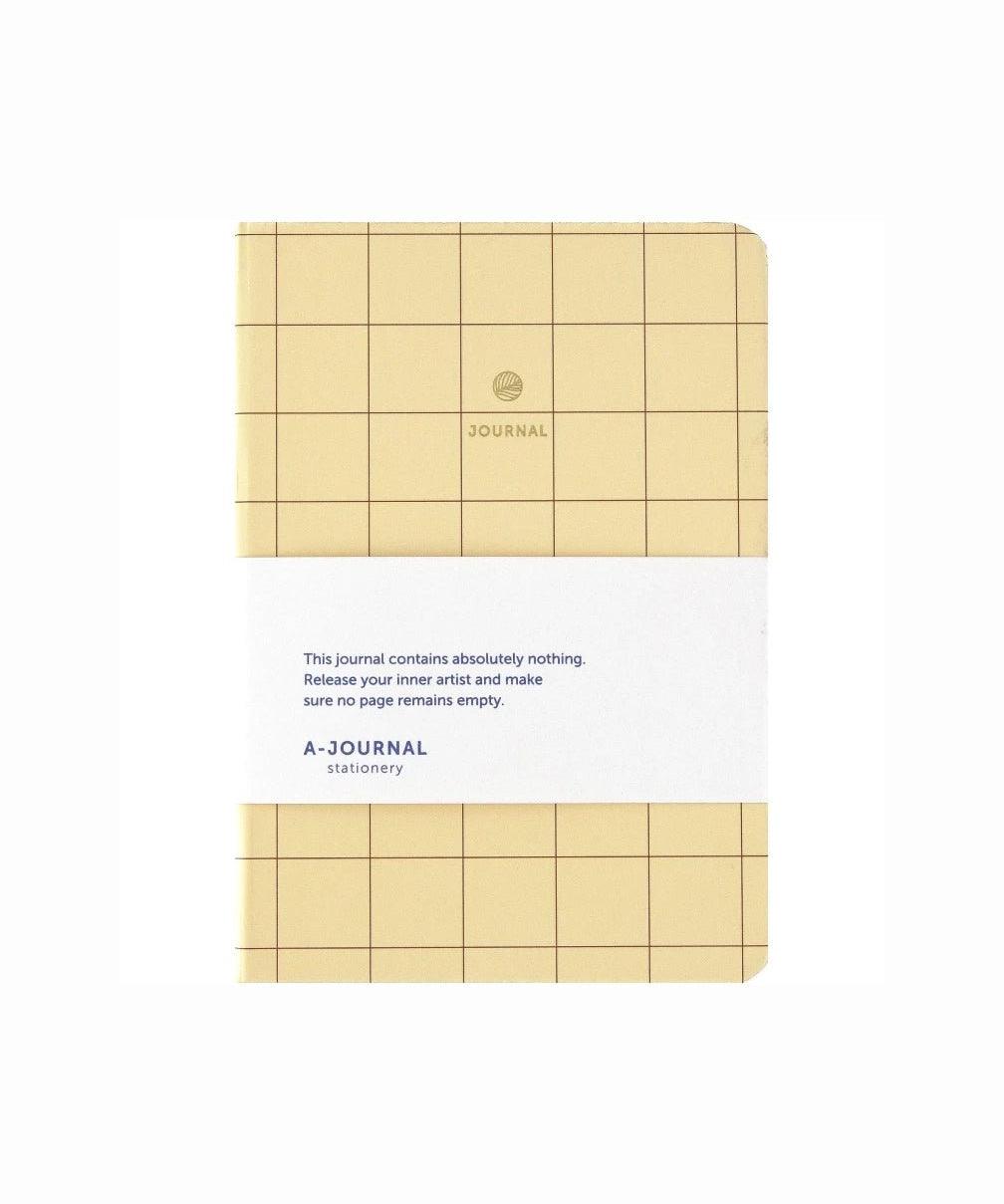 A - Journal - JOURNAL Kleines Notizbuch (A6) • Checkered - Notizbuch - ROSA ECK