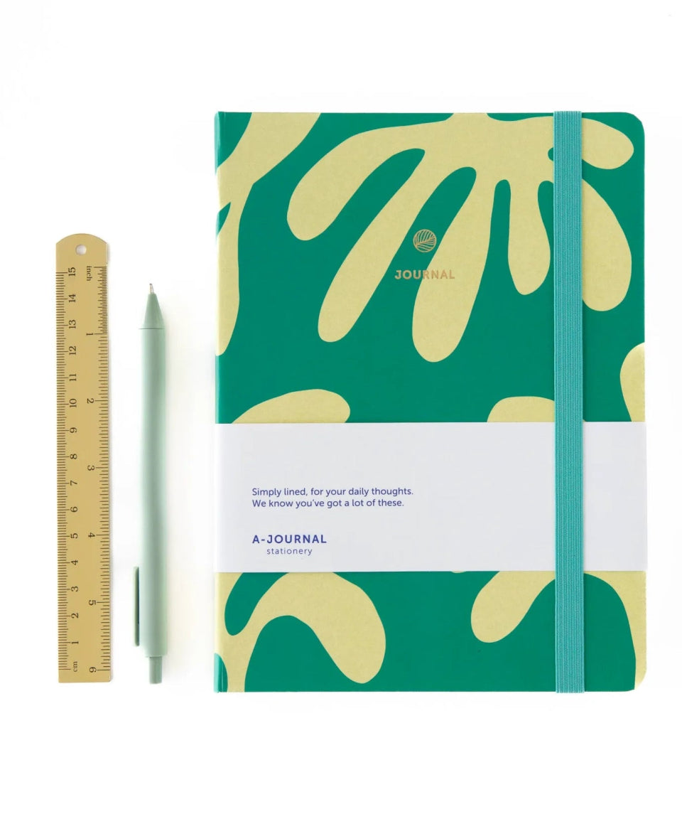 A - Journal - JOURNAL Notizbuch • Arty Green - Notizbuch - ROSA ECK Concept Store
