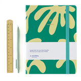 A - Journal - JOURNAL Notizbuch • Arty Green - Notizbuch - ROSA ECK Concept Store