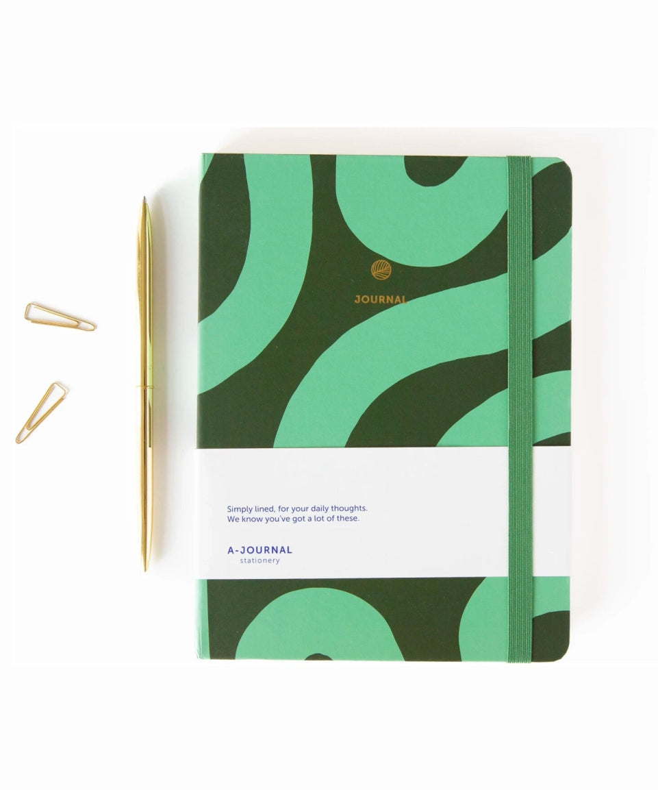 A - Journal - JOURNAL Notizbuch • Flow Mint - Notizbuch - ROSA ECK Concept Store