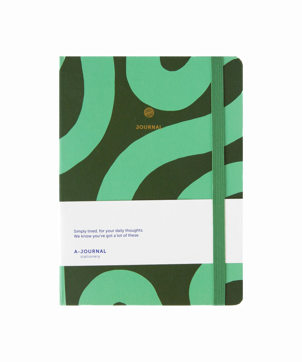 A - Journal - JOURNAL Notizbuch • Flow Mint - Notizbuch - ROSA ECK Concept Store
