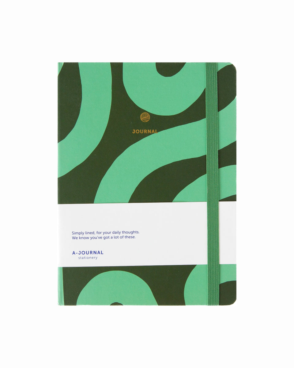 A - Journal - JOURNAL Notizbuch • Flow Mint - Notizbuch - ROSA ECK Concept Store