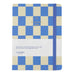 A - Journal - MY JOURNAL 2026 Tagebuch • Checkered Blue - Tagebuch - ROSA ECK Concept Store