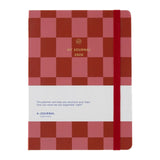 A - Journal - MY JOURNAL 2026 Tagebuch • Checkered Red Pink - Tagebuch - ROSA ECK Concept Store
