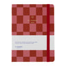 A - Journal - MY JOURNAL 2026 Tagebuch • Checkered Red Pink - Tagebuch - ROSA ECK Concept Store