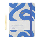 A - Journal - MY JOURNAL 2026 Tagebuch • Flow Blue - Tagebuch - ROSA ECK Concept Store