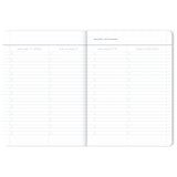A - Journal - MY JOURNAL 2026 Tagebuch • Flow Blue - Tagebuch - ROSA ECK Concept Store