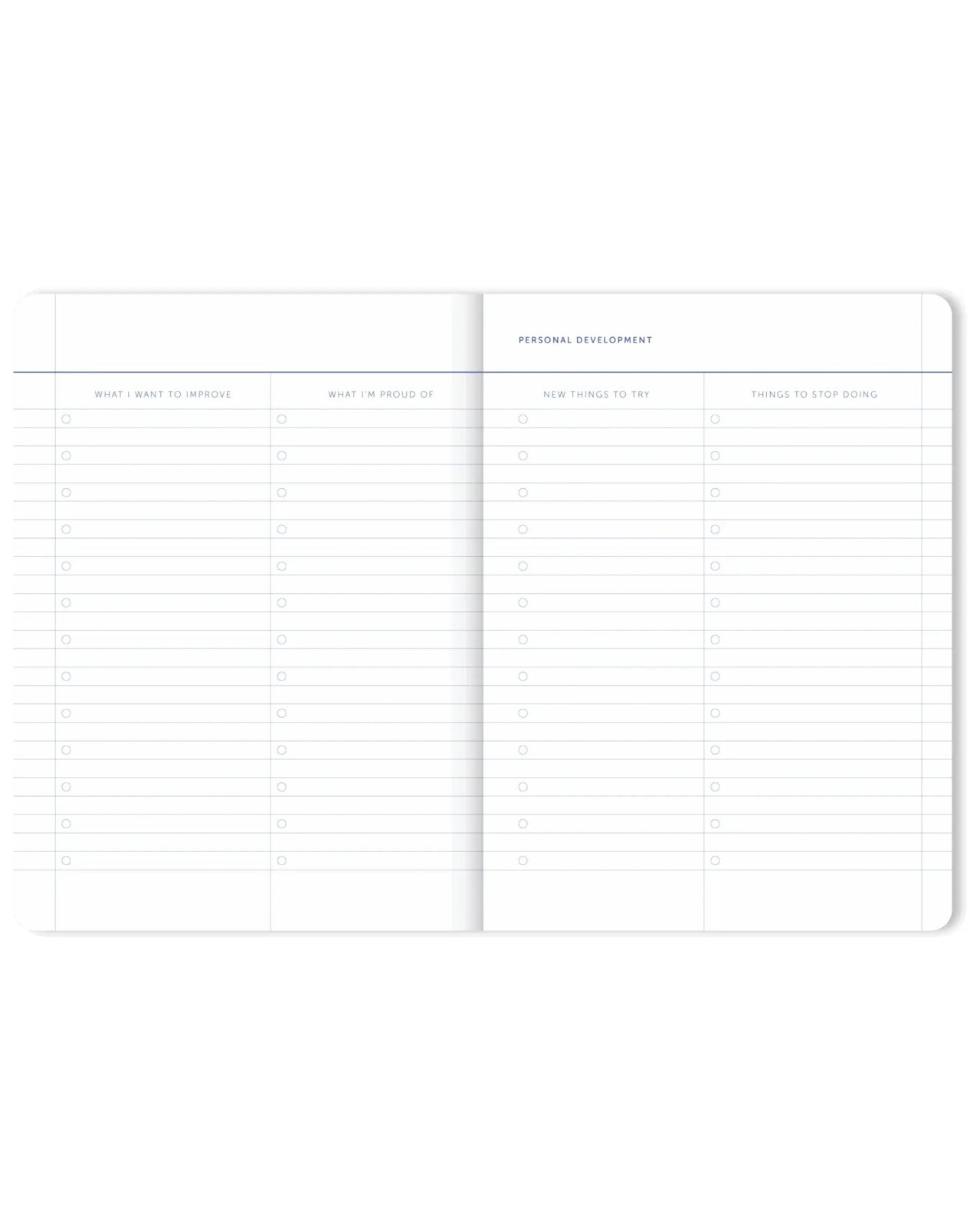 A - Journal - MY JOURNAL 2026 Tagebuch • Flow Blue - Tagebuch - ROSA ECK Concept Store