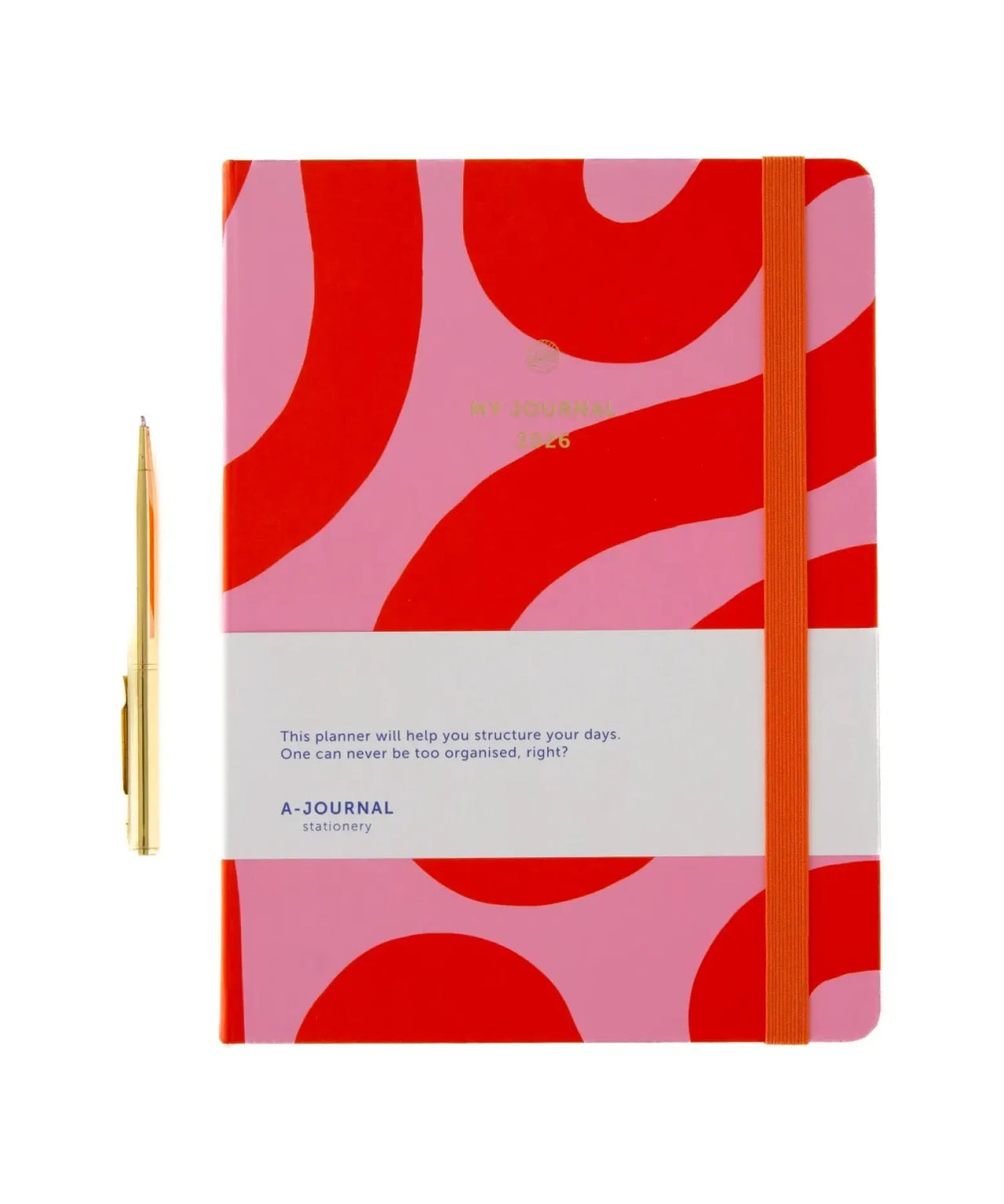 A - Journal - MY JOURNAL 2026 Tagebuch • Flow Pink - Tagebuch - ROSA ECK Concept Store