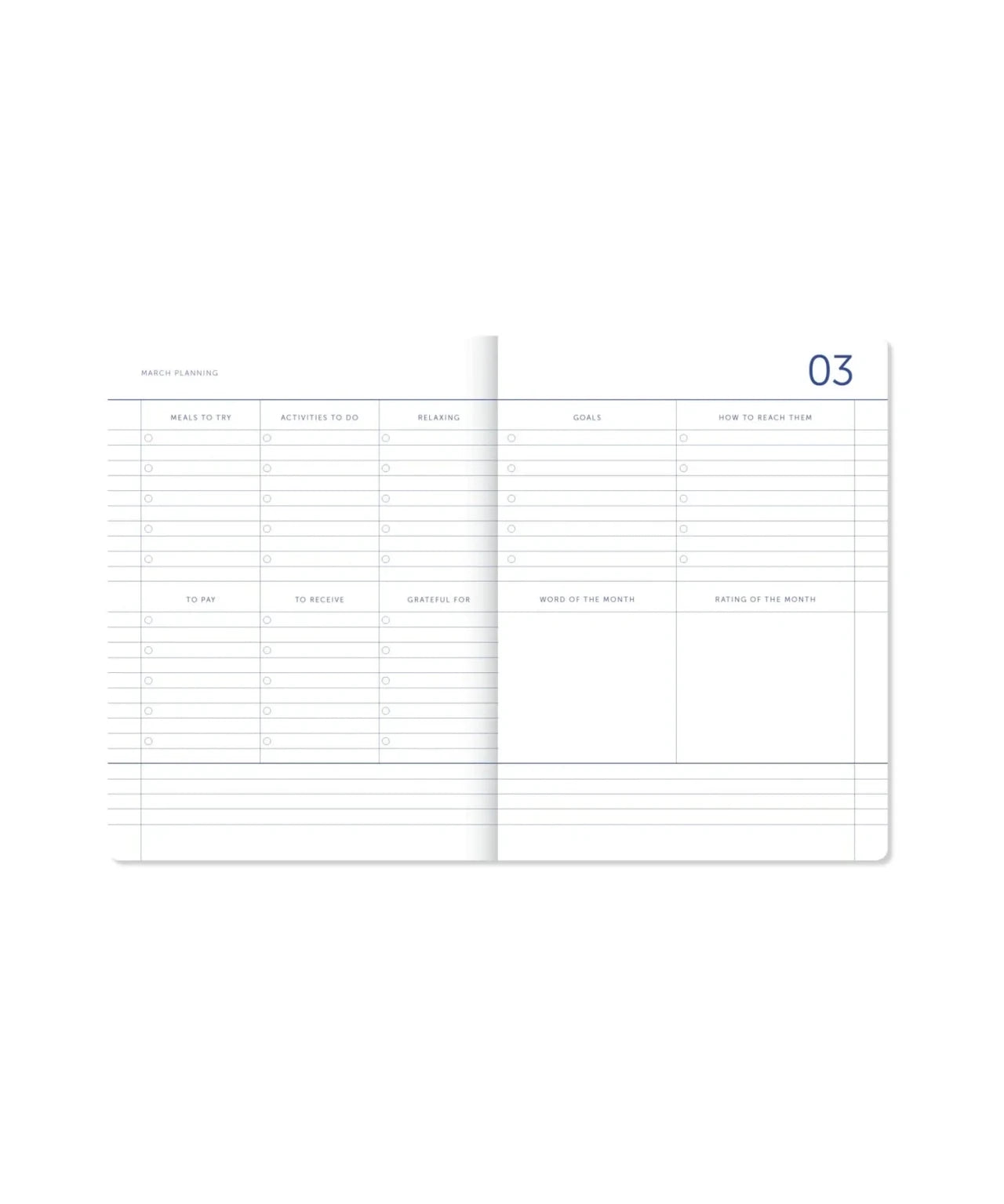 A-Journal - MY JOURNAL Kleines Tagebuch für 2027 (A6) • Flow Blue Chocolate - ROSA ECK