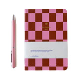A-Journal - MY JOURNAL Kleines Tagebuch für 2027 (A6) • Pink Red Checkered - ROSA ECK